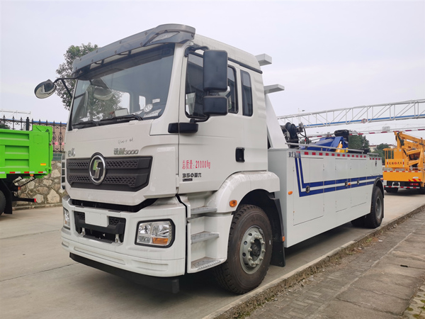 國六陝汽德龍清障車拖吊聯體型